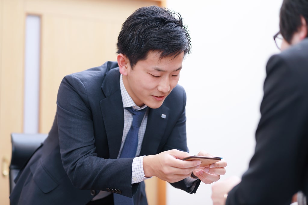 名刺交換